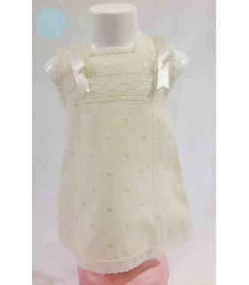 FALDÓN VESTIDO PIQUE BODOQUE
