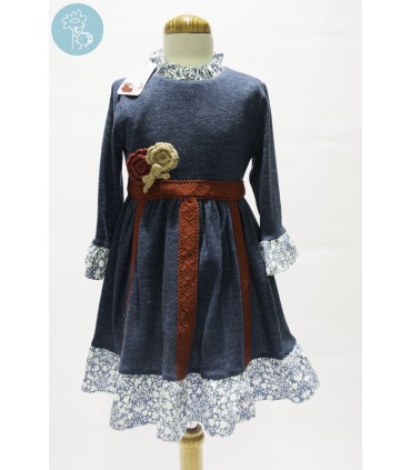 VESTIDO PUNTO INFANTIL
