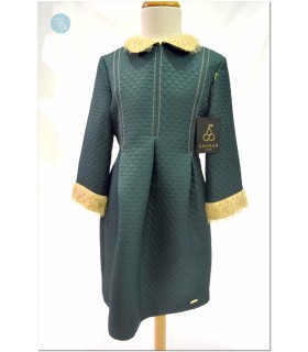 Sanmar Vestido niña Verde