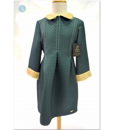 Sanmar Vestido niña Verde