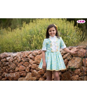 VESTIDO INFANTIL TRESY MUCHOS