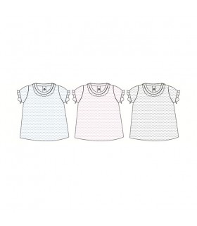 CAMISA BATISTA M/CORTA PLUMETI