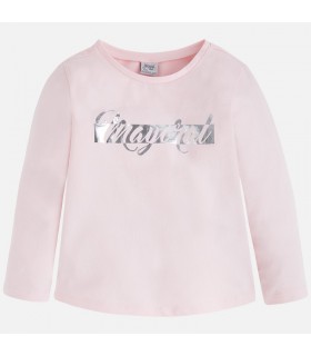 CAMISETA BÁSICA M. LARGA NIÑA MAYORAL