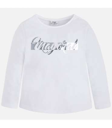 CAMISETA BÁSICA M. LARGA NIÑA MAYORAL