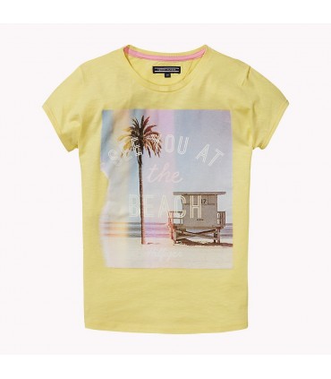 CAMISETA NIÑA DE LA MARCA TOMMY  HILFIGER
