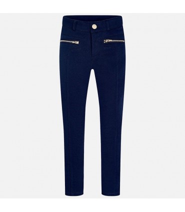 JEGGINGS PARA NIÑA CON BOLSILLOS DE CREMAYERA MAYORAL