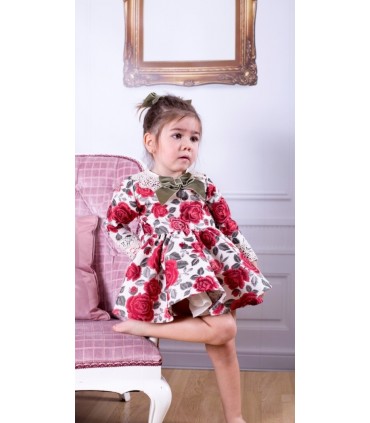 VESTIDO ESTAMPADO INFANTIL DE LA MARCA NINI