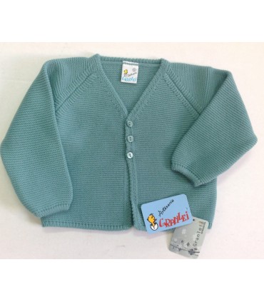CHAQUETA BEBE PUNTO DE LA MARCA GRANLEI