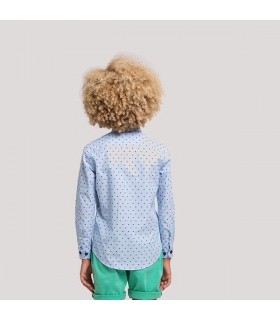 CAMISA NIÑO C/BOTÓN DE LA MARCA LA JACA
