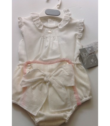 CONJUNTO BLUSA Y RANITA DE LA FAMILIA ALHAMBRA DE LA MARCA YOEDU