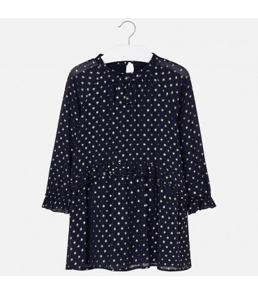 VESTIDO NIÑA GASA DE LA MARCA MAYORAL