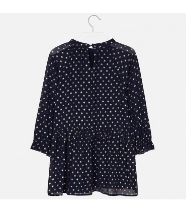 VESTIDO NIÑA GASA DE LA MARCA MAYORAL