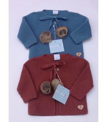 CHAQUETA BEBE DE LA MARCA PALOMA DE LA O