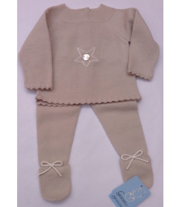 CONJUNTO BEBE  PUNTO DE LA MARCA GRANLEI