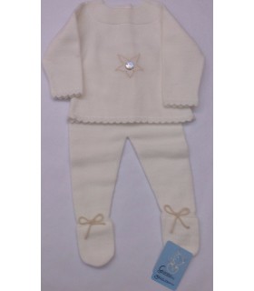 CONJUNTO BEBE  PUNTO DE LA MARCA GRANLEI