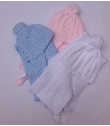 CONJUNTO GORRO Y BUFANDA DE LA MARCA GRANLEI