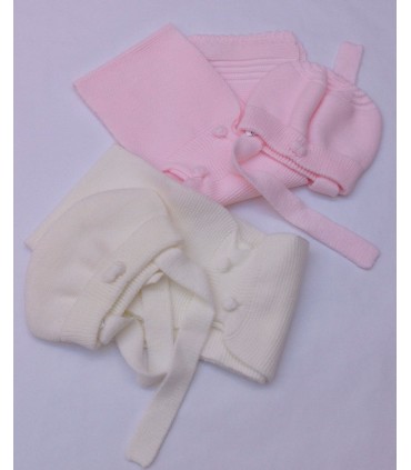 CONJUNTO BEBE GORRO Y BUFANDA DE LA MARCA GRANLEI