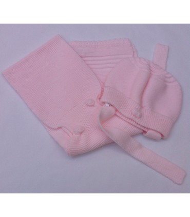 CONJUNTO BEBE GORRO Y BUFANDA DE LA MARCA GRANLEI