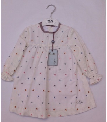 VESTIDO BEBE ESTRELLAS DE LA MARCA JOSE VARON