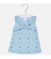 VESTIDO BEBE RAYAS DE LA MARCA MAYORAL