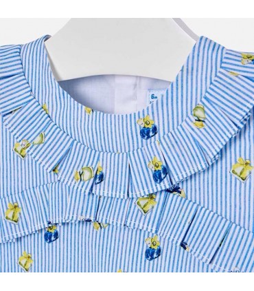 VESTIDO BEBE RAYAS DE LA MARCA MAYORAL
