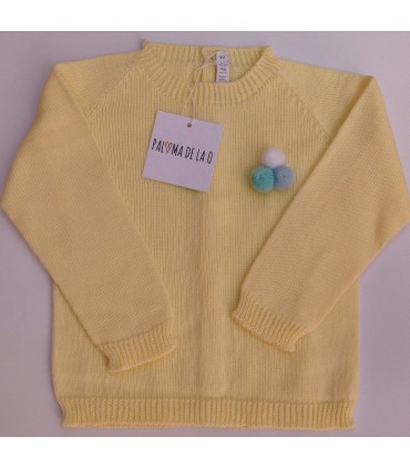 SUÉTER BEBE DE LA MARCA PALOMA DE LA O