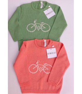 SUÉTER BEBE DE LA MARCA PALOMA DE LA O
