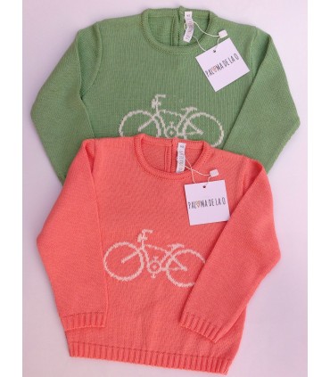 SUÉTER BEBE DE LA MARCA PALOMA DE LA O