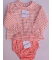 BLUSA BEBE DE LA MARCA PALOMA DE LA O