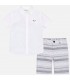 CONJUNTO INFANTIL CAMISA Y BERMUDAS RAYAS DE LA MARCA MAYORAL
