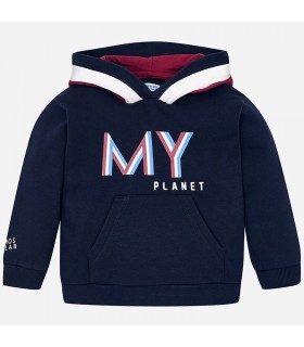 SUDADERA CAPUCHA TRICOLOR NIÑO DE LA MARCA MAYORAL