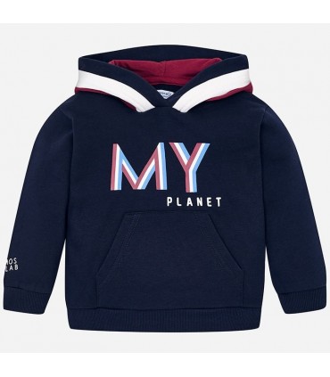 SUDADERA CAPUCHA TRICOLOR NIÑO DE LA MARCA MAYORAL