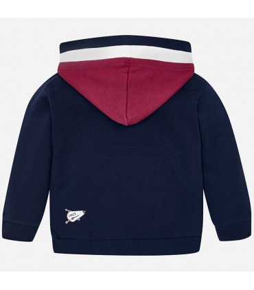 SUDADERA CAPUCHA TRICOLOR NIÑO DE LA MARCA MAYORAL