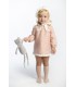 VESTIDO BEBE TRES PIEZAS TOPOS DE LA MARCA JOSE VARON
