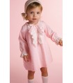 VESTIDO PLUMETI ROSA NIÑA DE LA MARCA ROCHY