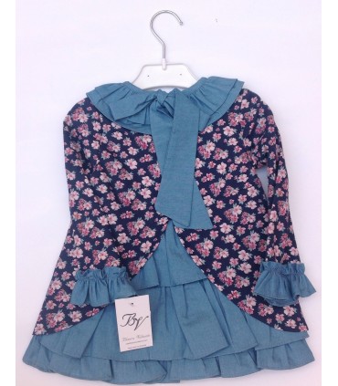 VESTIDO INFANTIL DE LA MARCA  BLANCA VALIENTE