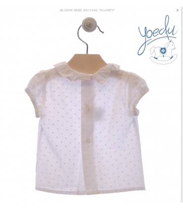 BLUSA BEBE PLUMETI DE LA MARCA YOEDU
