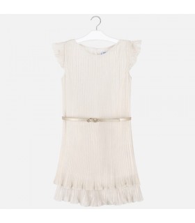 VESTIDO GASA PLISADA NIÑA DE LA MARCA MAYORAL