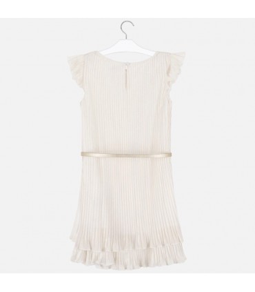 VESTIDO GASA PLISADA NIÑA DE LA MARCA MAYORAL