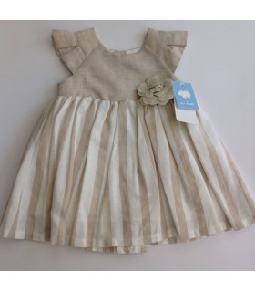 VESTIDO BEBE LINO DE LA MARCA MAC ILUSIÓN