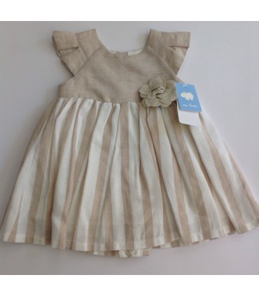 VESTIDO BEBE LINO DE LA MARCA MAC ILUSIÓN