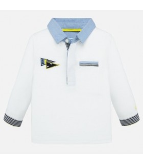 POLO BEBE MANGA LARGA DE LA MARCA MAYORAL