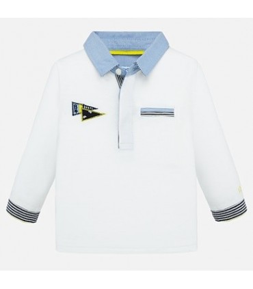 POLO BEBE MANGA LARGA DE LA MARCA MAYORAL