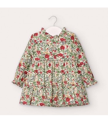 VESTIDO VIELLA ESTAMPADO BEBE MAYORAL
