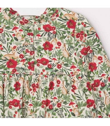 VESTIDO VIELLA ESTAMPADO BEBE MAYORAL