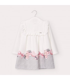VESTIDO BEBE MANGA LARGA DE LA MARCA MAYORAL