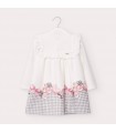 VESTIDO BEBE MANGA LARGA DE LA MARCA MAYORAL