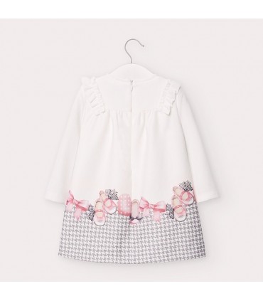 VESTIDO BEBE MANGA LARGA DE LA MARCA MAYORAL