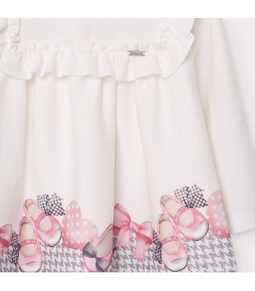 VESTIDO BEBE MANGA LARGA DE LA MARCA MAYORAL
