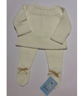 CONJUNTO BEBE PUNTO DE LA MARCA GRANLEI